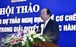 Không cử cán bộ yếu kém tiếp dân, giải quyết hồ sơ