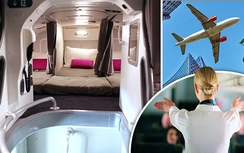 Có buồng ngủ bí mật trên máy bay Boeing 777