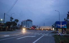 Đường tránh TP Hà Tĩnh tối om vì không ai trả tiền điện