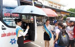 Xe khách Sơn Tùng giữ khách bằng dịch vụ chất lượng cao