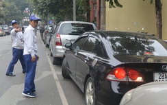 Thực hư thông tin nhiều điểm ở Hà Nội tạm ngừng trông xe IPARKING?