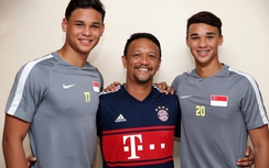 Huyền thoại bóng đá Singapore gửi con sang Hà Lan