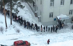 Nga kêu gọi hiến máu giúp nạn nhân vụ cháy trung tâm thương mại