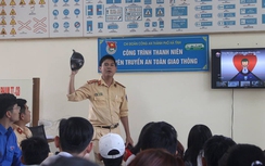 Lớp học toàn người vi phạm giao thông ở Hà Tĩnh