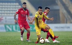 Tân binh Nam Định chới với ở sân chơi V-League