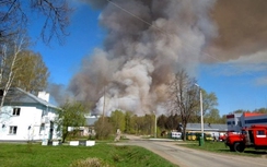 Nổ ở căn cứ quân sự tại Nga