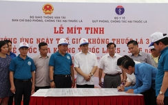 80% đơn vị ngành GTVT không hút thuốc nơi làm việc