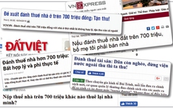 Hậu trường truyền thông “dậy sóng” của Dự luật Thuế tài sản