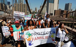 Làn sóng biểu tình phản đối chính sách nhập cư của ông Trump