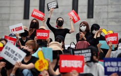 Nhân viên 2 hãng hàng không hàng đầu Hàn Quốc biểu tình