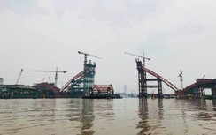 Hải Phòng: Cấm luồng phục vụ thi công cầu Hoàng Văn Thụ