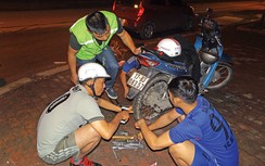 Đội cứu hộ giao thông xuyên màn đêm