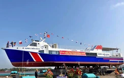 Hạ thủy tàu khách Sa Kỳ - Lý Sơn công suất 2.600 mã lực