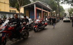 Dàn mô tô "khủng" tiễn đưa Trần Lập