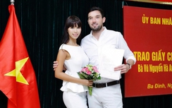 Siêu mẫu Hà Anh chính thức làm "vợ người ta"