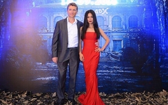 Rời Johny Trí Nguyễn, Nhung Kate quyến rũ bên người tình màn ảnh