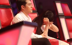 Ông Cao Thắng, Đông Nhi khóc nức nở khi phải loại thí sinh