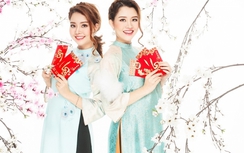 Cặp song sinh Bảo Anh - Bảo Trân tung ca khúc đón Tết