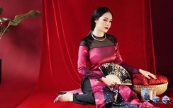 Dương Cẩm Lynh nỗ lực giảm cân sau sinh để mặc áo dài