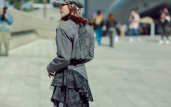 Ninh Dương Lan Ngọc diện đồ hiệu trăm triệu ở Hàn Quốc