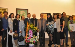 Độc đáo triển lãm tranh gia đình "36-59-74-Nhìn lại"