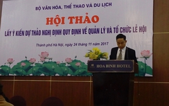 Cân nhắc loại bỏ những lễ hội văn hóa kích động, bạo lực