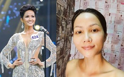 Mặt mộc của Tân Hoa hậu Hoàn vũ khiến nhiều người bất ngờ