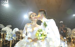 Cận cảnh đám cưới xa hoa của Lâm Khánh Chi