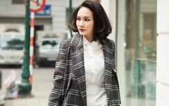 Bảo Thanh rạng rỡ khoe vẻ thanh lịch đầu năm