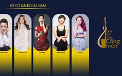 Giải Cống hiến 2018: Mỹ Tâm "đối đầu" cùng Hồng Nhung, Tùng Dương