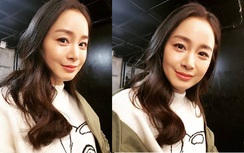Kim Tae Hee lần đầu lộ diện sau khi sinh con