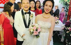 Khắc Việt rạng rỡ cạnh Thanh Thảo trong ngày cưới