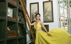 Ca sĩ Đinh Hiền Anh làm giai nhân của NTK Hoàng Hải tại Cannes