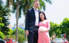 Lan Phương khoe đăng ký kết hôn với chồng Tây trước ngày sinh