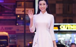 Đỗ Mỹ Linh dịu dàng, gây thương nhớ với áo dài trắng