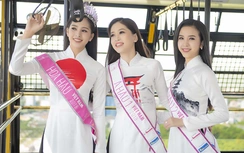 Top 3 Hoa hậu Việt Nam 2018 tỏa sáng tại lễ hội Nhật Bản