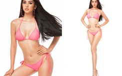 Hoa hậu Tiểu Vy khoe thân hình da nâu rắn chắc với bikini