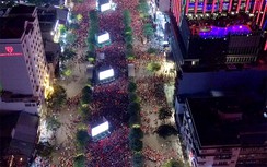 Những hình ảnh "đêm chiến thắng" của ĐTVN được chia sẻ nhiều nhất