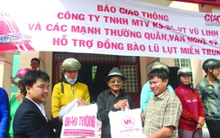 Mang Tết muộn đến người dân vùng rốn lũ Bình Định