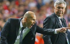 Ancelotti sắp bị Zidane cướp việc