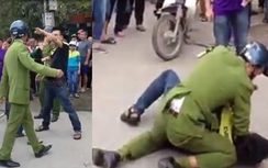 Công an “vật lộn” với thanh niên: Kẻ bỏ trốn từng có tiền án