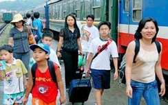 Dưới 6 tuổi được miễn vé tàu, 6 - 10 tuổi giảm 50%