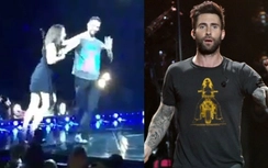 HLV The Voice bị fan cuồng cào xước tai