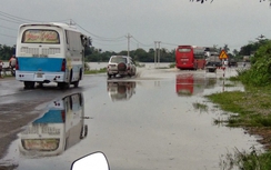 Long An: Đầu tư 57 tỷ xử lý những điểm ngập nước trên QL1