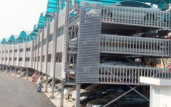 Bãi đỗ xe giàn thép "khủng" giá 30 tỷ đồng tại Hà Nội