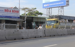 Tái diễn tháo tấm chống lóa trên QL1 qua Bình Thuận, Ninh Thuận