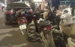 Tài xế xe Camry gây TNGT liên hoàn do đạp nhầm chân ga