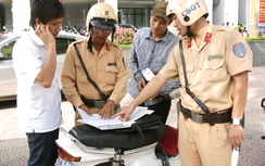 Hà Nội: Một ngày, xử lý hơn 1.000 phương tiện vi phạm