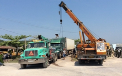 Cưỡng chế xe tải nằm “ăn vạ” 37 tiếng ở trạm cân