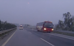 Phạt lái xe khách đi ngược chiều trên cao tốc 8,5 triệu